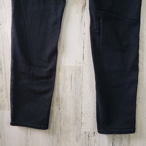 Mossimo Black/Deep Navy Denim Skinny Jeans Size 8S - Picture 9 of 9